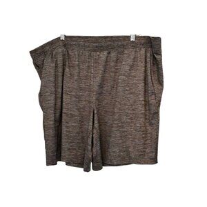 Men's All in Motion Burgundy Basketball Shorts Pockets Big and Tall Size XXL